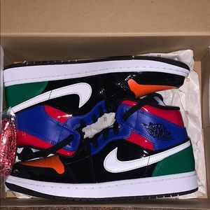 Nike Air Jordan 1 Multi Color Wmns 11 men 9.5